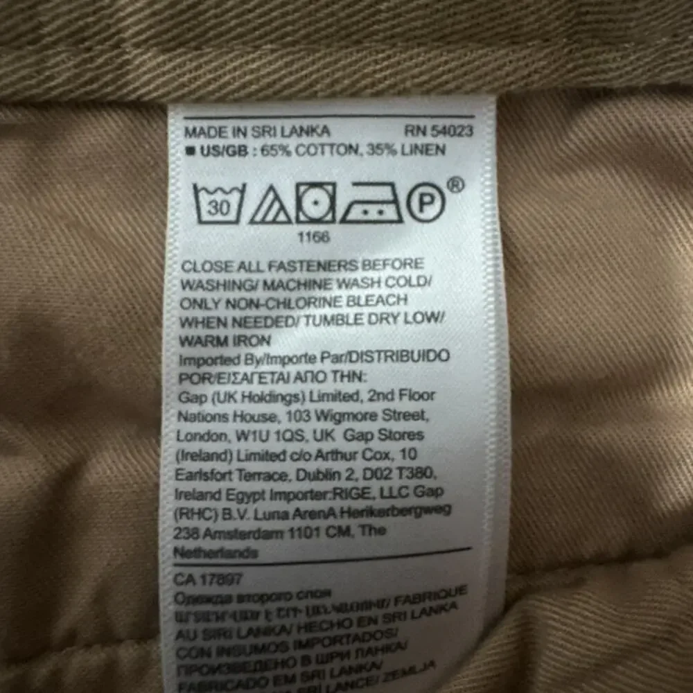 Banana Republic Heritage Explorer Cargo Pants Khaki Pleated Buckle Women 6